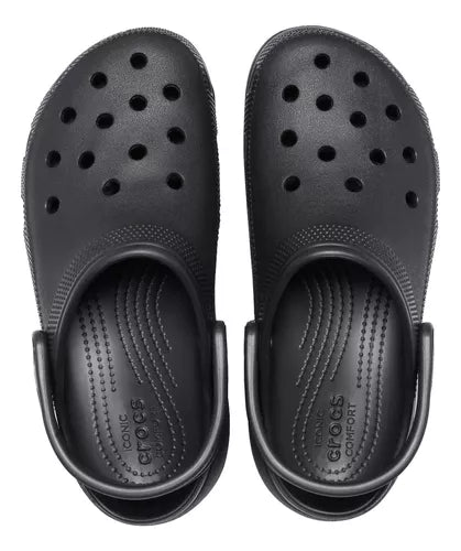 Zuecos Crocs Classic Platform Negro Mujer - La Tiendita de la Jose