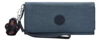 Billetera Kipling Rubi Color Nocturnal Grey Metalic Color Gris Nocturno Diseño De La Tela Liso - La Tiendita de la Jose