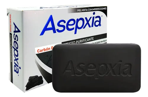 Jabón Asepxia Carbón Detox Puri