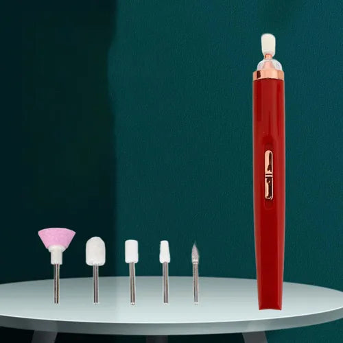 Pulidor Torno Esmeril De Uñas Recargable Usb Portatil Fresas - La Tiendita de la Jose