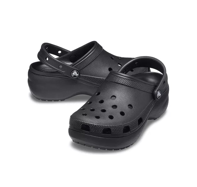 Zuecos Crocs Classic Platform Negro Mujer - La Tiendita de la Jose