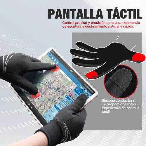 Guantes Deportivos Térmicos Cálidos Invierno Touch Antislip - La Tiendita de la Jose