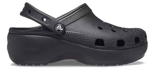 Zuecos Crocs Classic Platform Negro Mujer - La Tiendita de la Jose