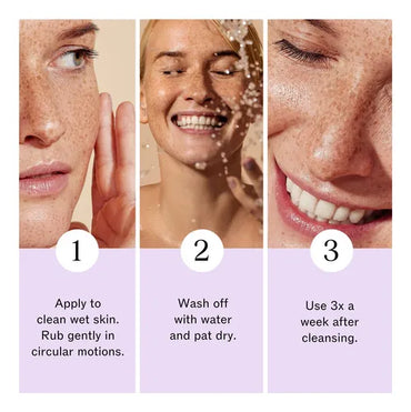 Exfoliante Facial Lilyana Naturals Charcoal Con Lavanda