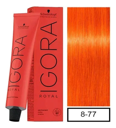 Tintura Schwarzkopf Professional Igora royal tono 8-77 x 60mL