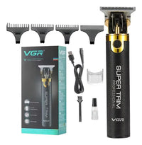 Recortadora VGR Salon Trimmer V-082 V-082-COR negra