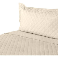 Juego de Cama Polycotton Hecho En Color Beige De 2 Plazas CIC