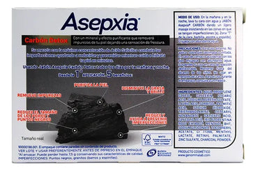 Jabón Asepxia Carbón Detox Puri