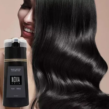 Para Shampoo Nova Hair Dye, Instant Black - La Tiendita de la Jose