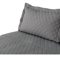 Juego Para Cama Polycotton En Color Gris De Tamaño Super King Cic