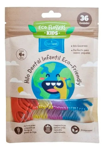 Pack 2 Hilos Seda Dental Infantil Ecológico - La Tiendita de la Jose