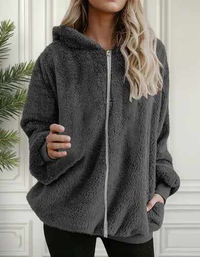 Jersey Largo Transpirable Con Cuello En V Y Cremallera - La Tiendita de la Jose