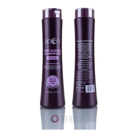 Shampoo O Acondicionador Rocco® Sin Sal 400ml - (Aroma A Elegir)