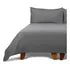 Juego Para Cama Polycotton En Color Gris De Tamaño Super King Cic