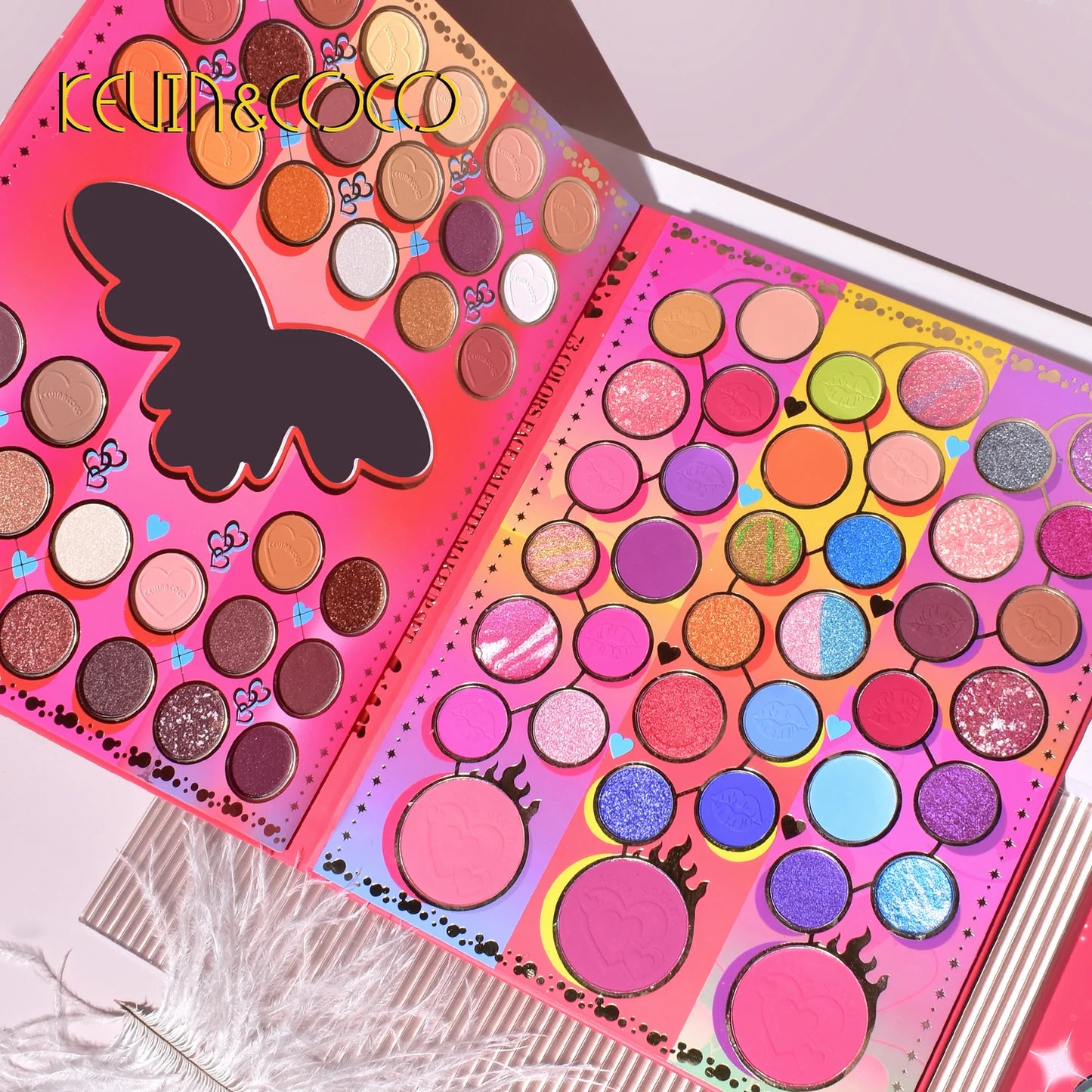 Kevin & Coco Happy New Year Paleta de sombras de ojos - La Tiendita de la Jose