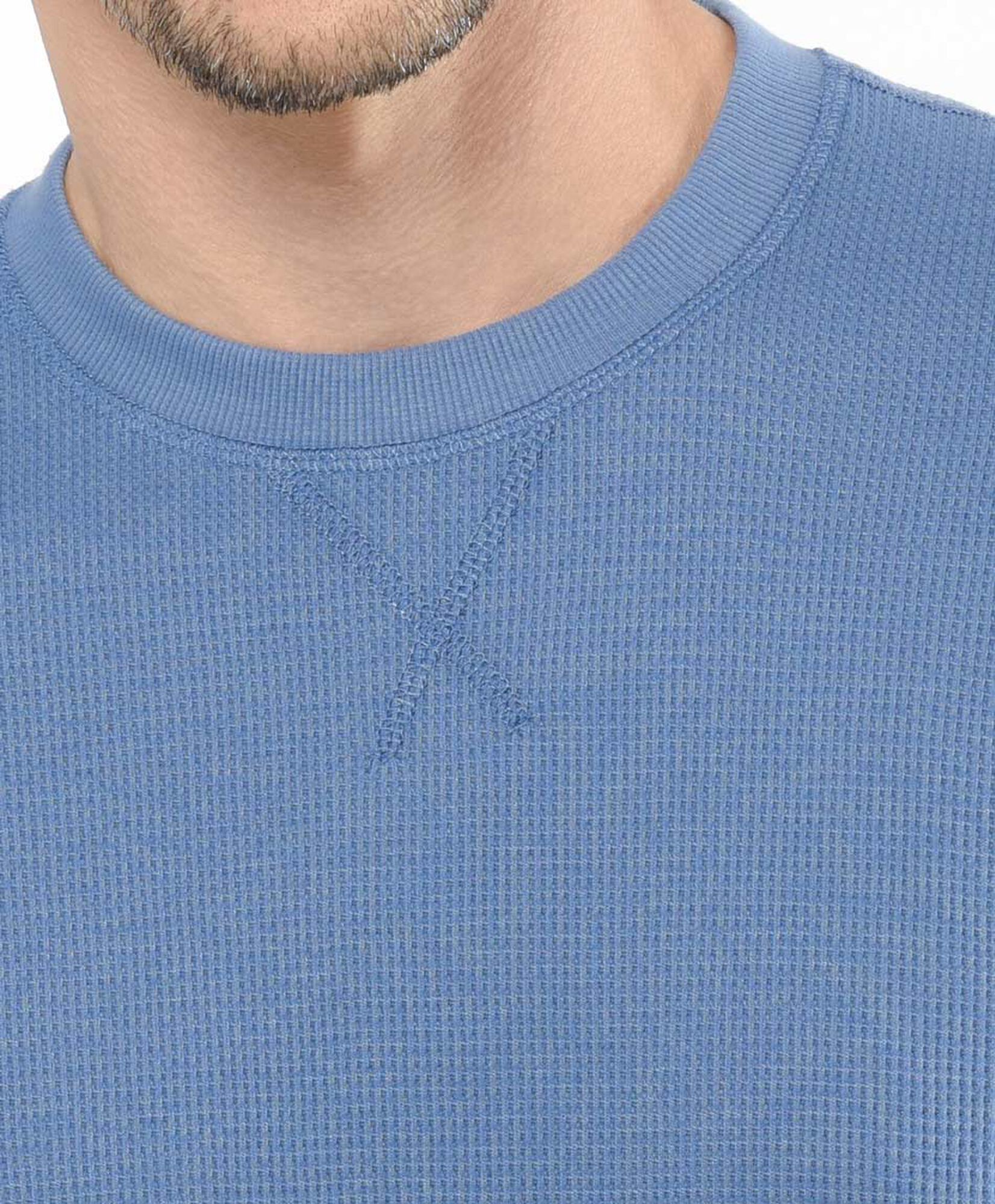 THERMAL CREW HENLEY MEMBER'S MARK SIN BOTONES - La Tiendita de la Jose