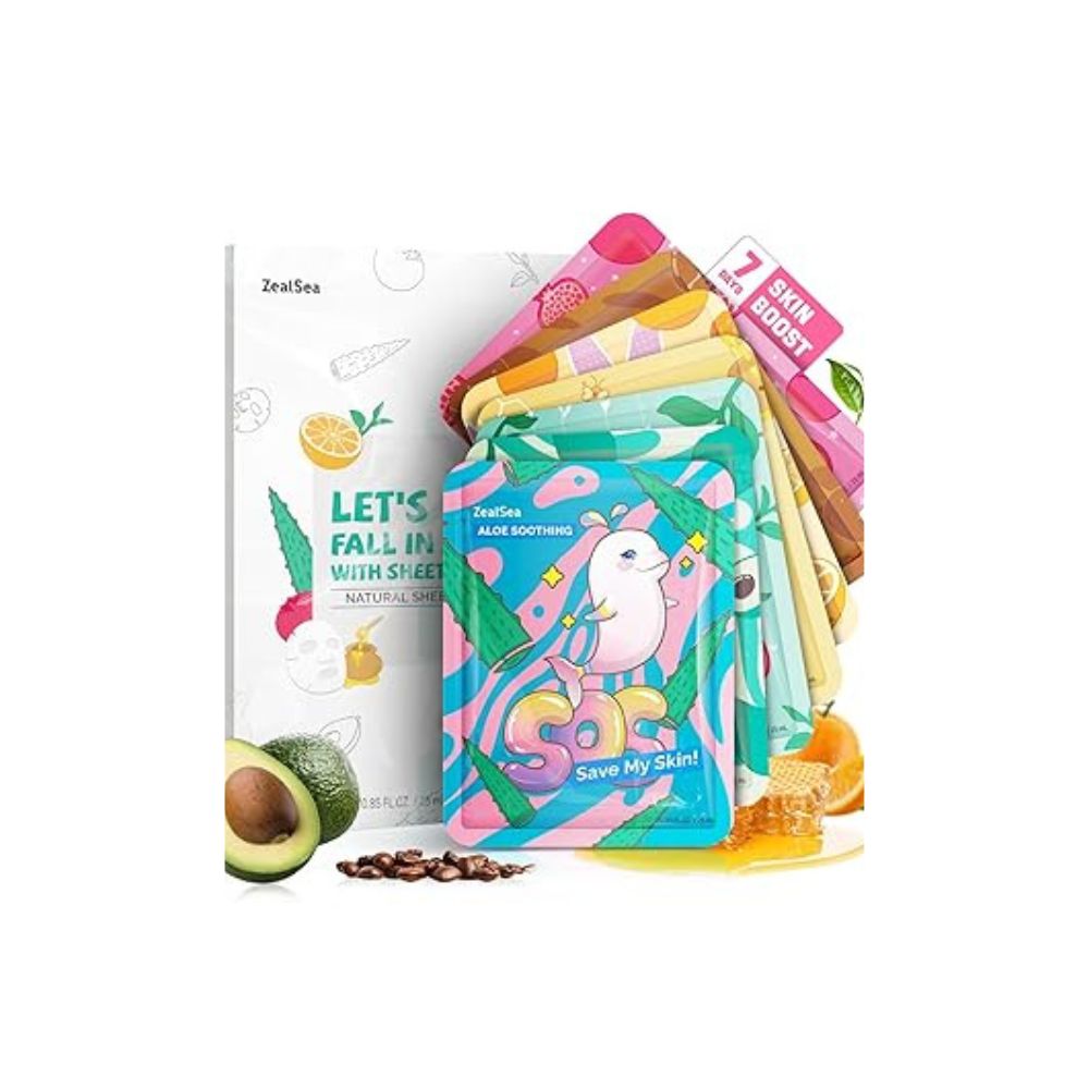 Mascarillas faciales para el cuidado de la piel ZealSea - La Tiendita de la Jose