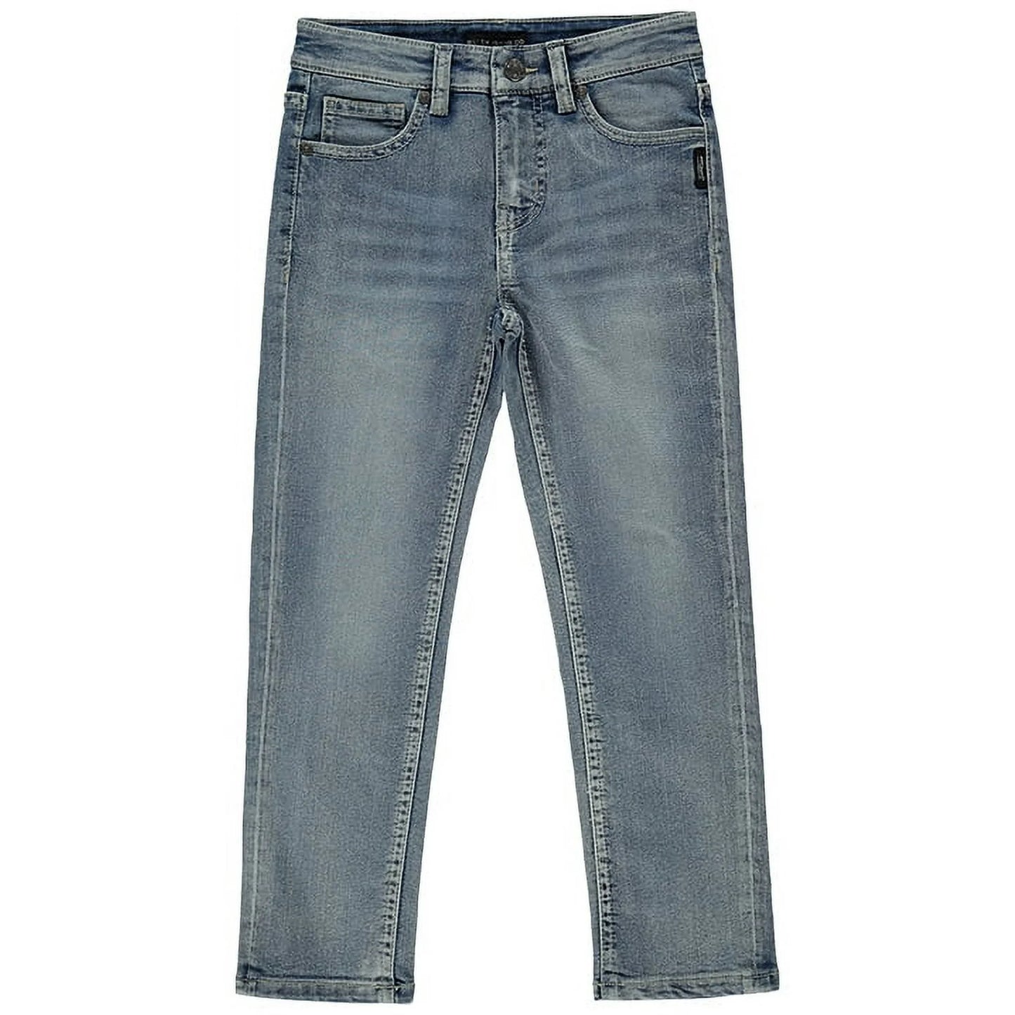 Silver Jeans Co Jeans de Mezclilla Elásticos Ajustados Nathan para Niños - La Tiendita de la Jose