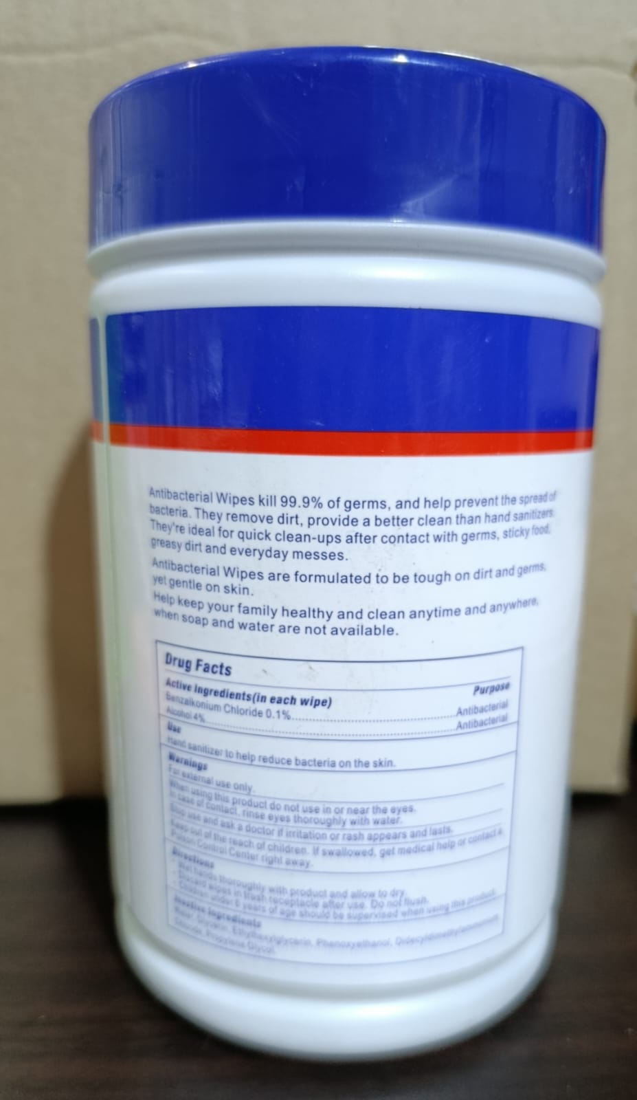 Toallitas antibacterianas Nova Green 70 toallitas