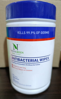 Toallitas antibacterianas Nova Green 70 toallitas