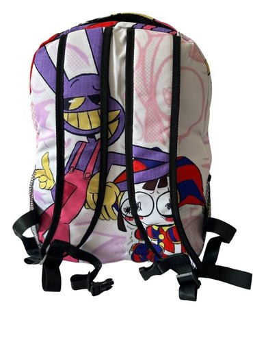 Mochila Escolar Diseño Jax Pomni The Amazing Circus Digital - La Tiendita de la Jose