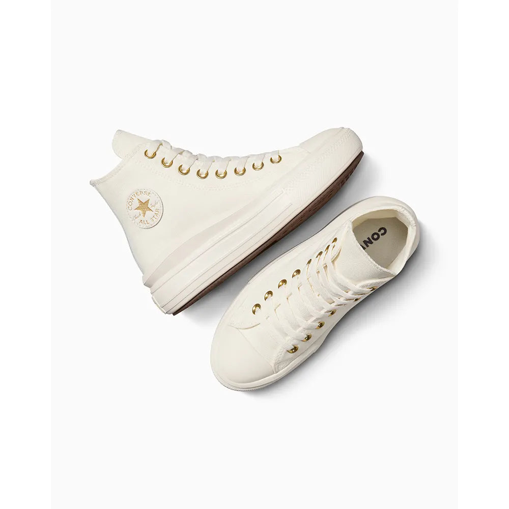 Zapatilla Converse Egret metallic light gold - La Tiendita de la Jose