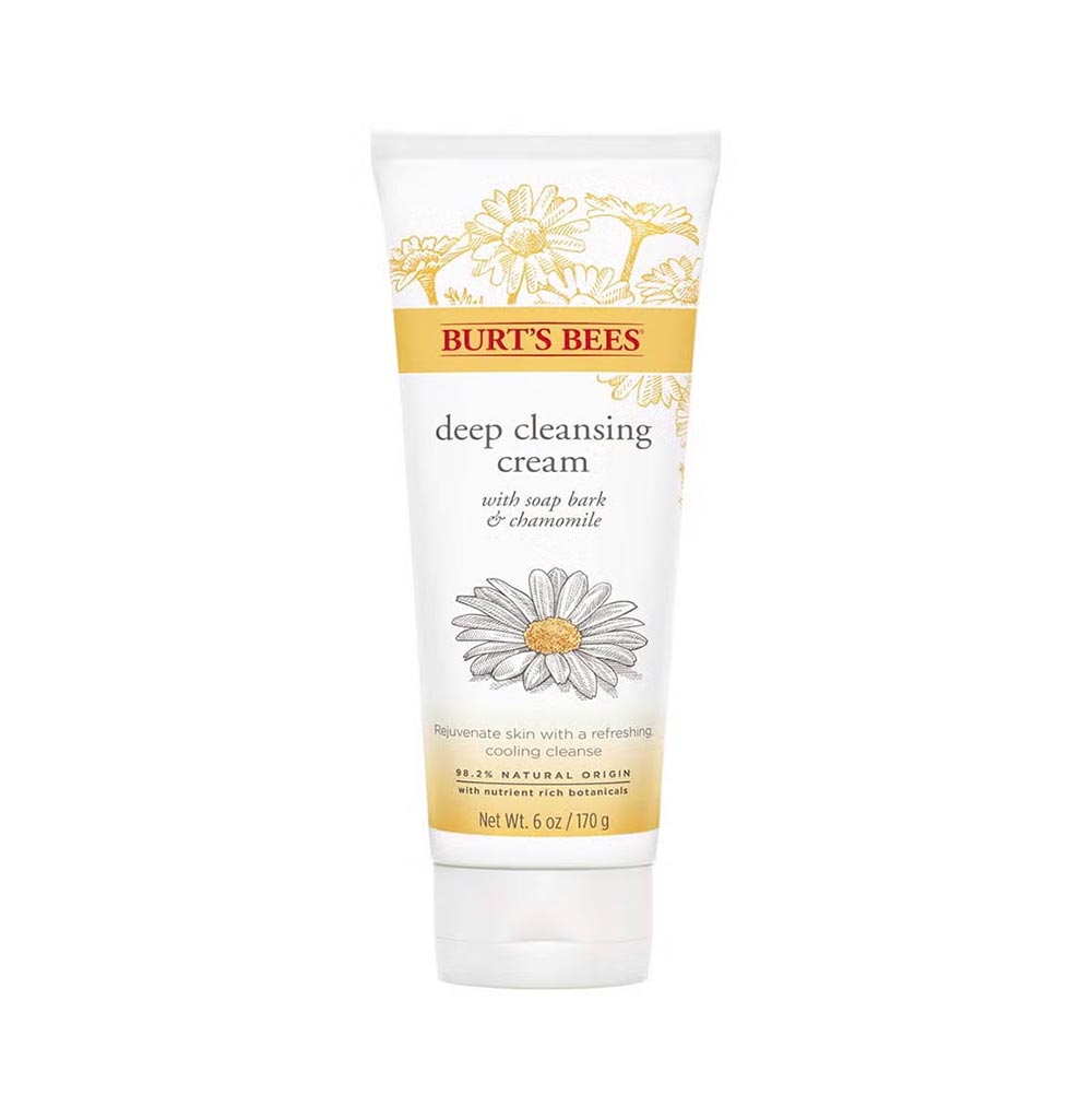Crema de Limpieza Profunda de Jabón de Corteza y Manzanilla Burt's Bees - La Tiendita de la Jose