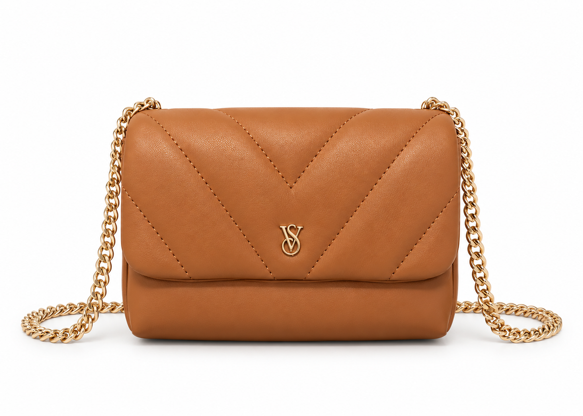 Crossbody pequeño Victoria’s Secret camel — producto