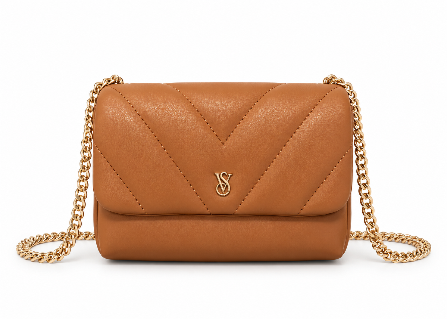 Crossbody pequeño Victoria’s Secret camel — producto