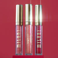 Milani Stay Put Lápiz Labial Líquido Brillante Trio, Brillo + Brillo