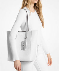 Bolso de mano White Silver Vincent Michael Kors - La Tiendita de la Jose