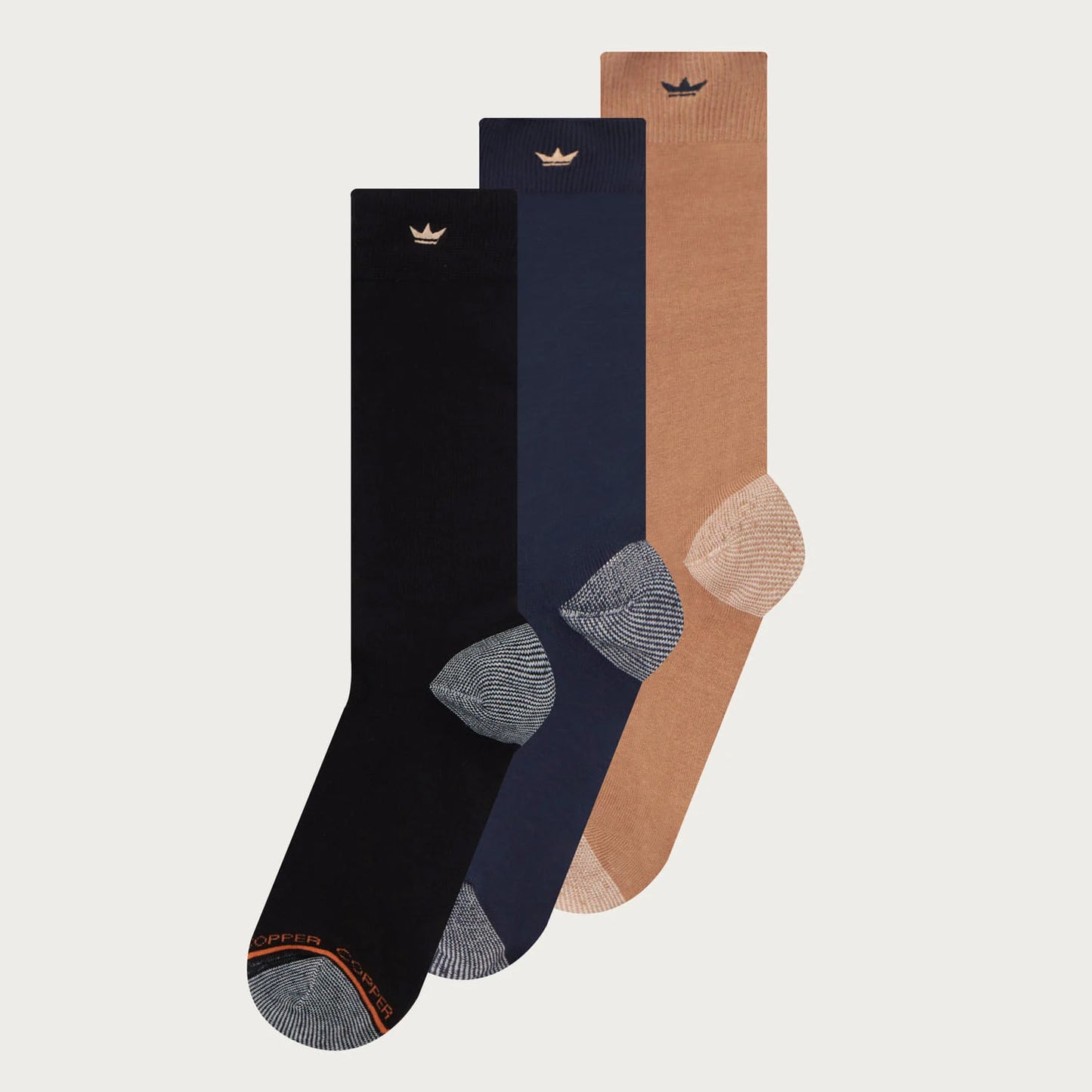 Pack 3 Calcetín Cobre y Bambú - La Tiendita de la Jose