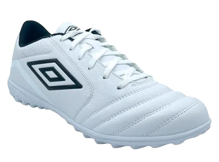 ZAPATILLAS HOMBRE UMBRO FÚTBOL BLANCO CLASSICO XII LT TF - La Tiendita de la Jose