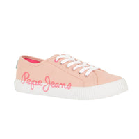 ZAPATILLAS NIÑA PEPE JEANS ROSADO OTTIS LOG G - La Tiendita de la Jose