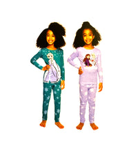 Juego de pijama de 4 piezas Frozen para niñas - La Tiendita de la Jose