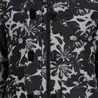 Chaqueta Parka Roxy Jóvenes Niñas Estampado Negro - La Tiendita de la Jose