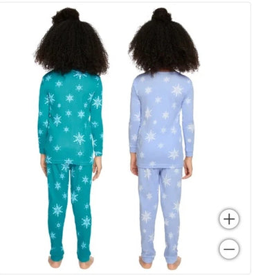 Juego de pijama de 4 piezas Frozen para niñas - La Tiendita de la Jose