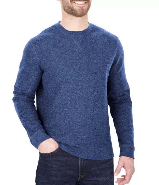 Member's Mark Suéter de manga larga con cuello redondo para hombre - La Tiendita de la Jose