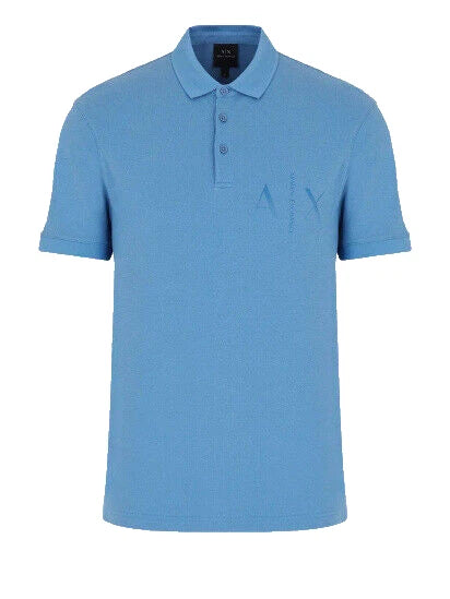 Polo de manga corta Armani Exchange  azul