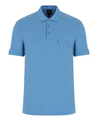 Polo de manga corta Armani Exchange  azul