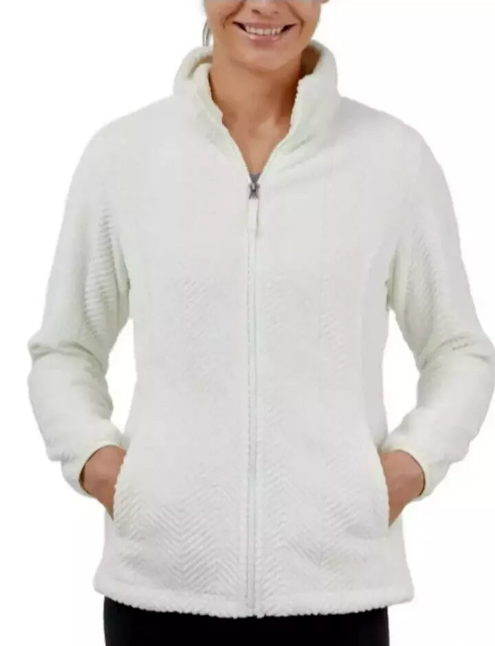 Chaqueta para mujer de Lana blanco FREE2B - La Tiendita de la Jose