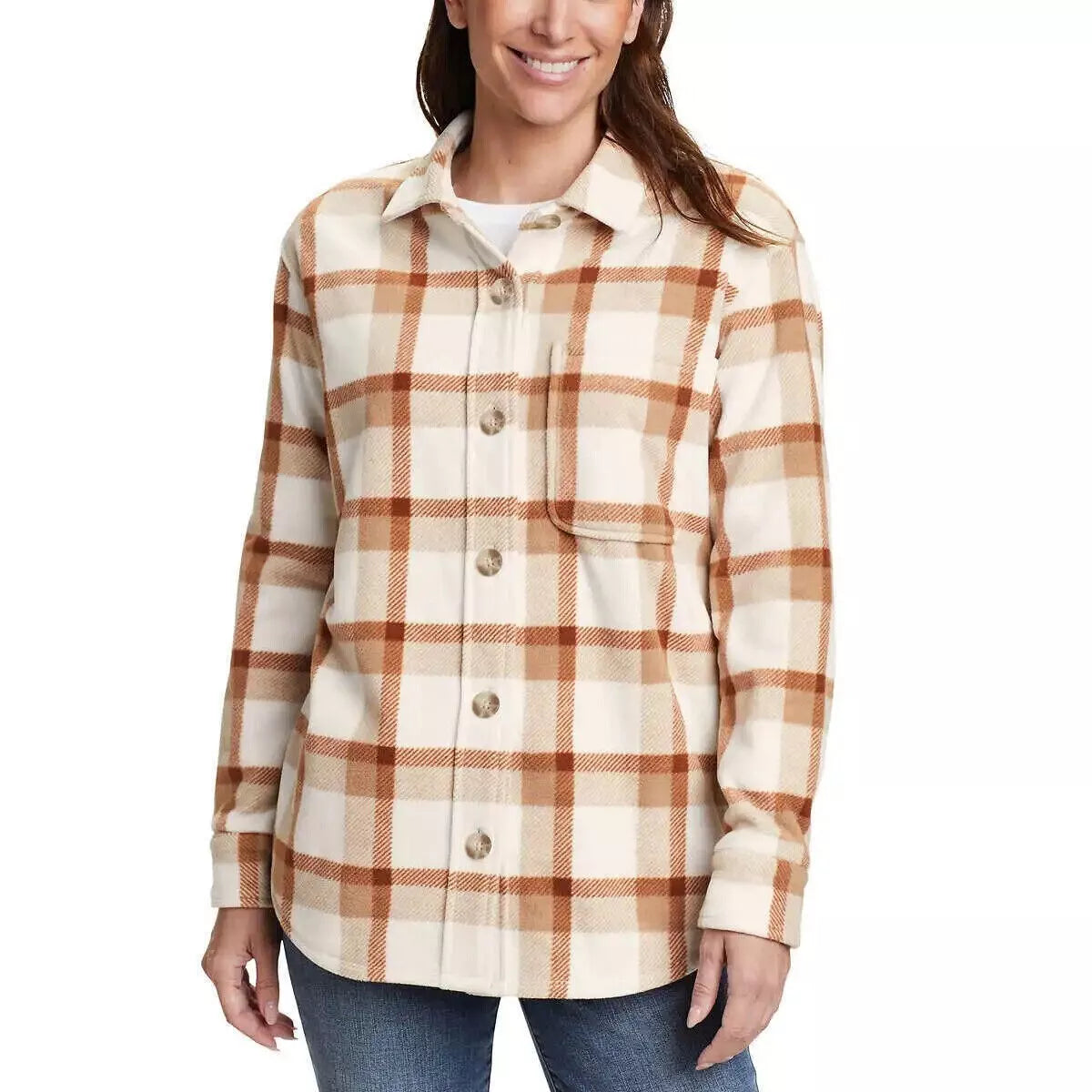 Chaqueta de micropolar para mujer Eddie Bauer - La Tiendita de la Jose