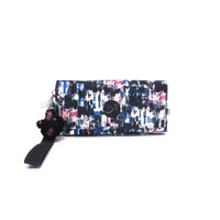 Billetera Larga a Presión Muñeca AC8152 Poliéster Pinceladas - La Tiendita de la Jose