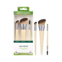Ecotools Cepillo de Maquillaje Trío Vegano Juego Libre de Crueldad