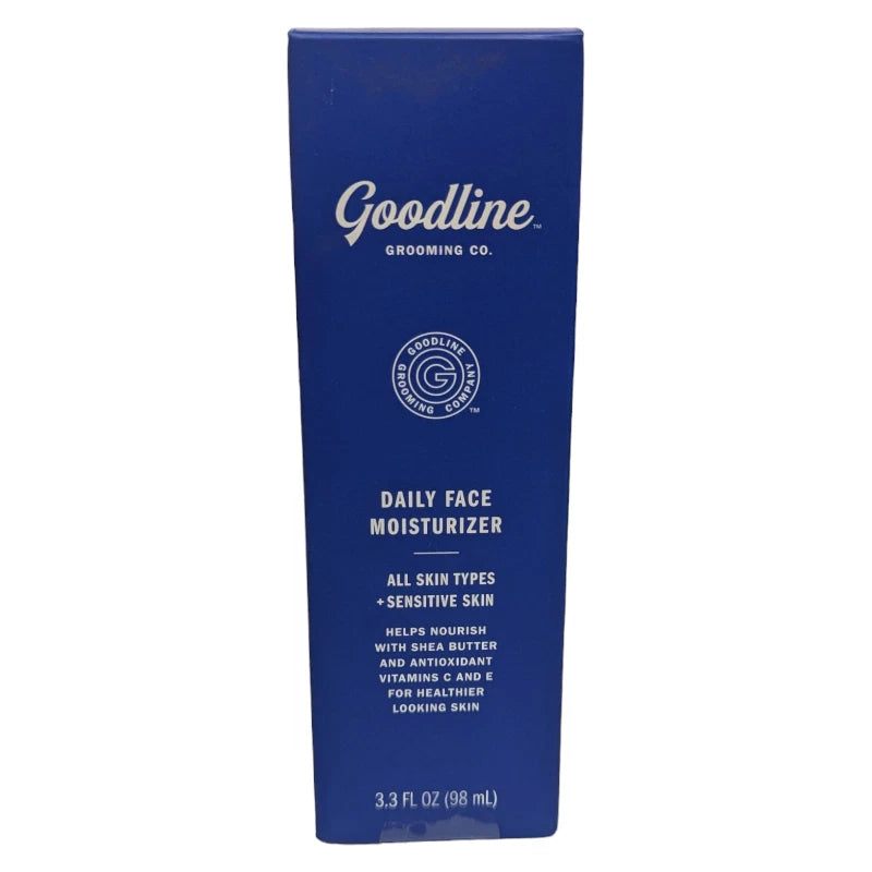Goodline Grooming Co. - Crema hidratante facial diaria 3,3 fl oz todo tipo de piel