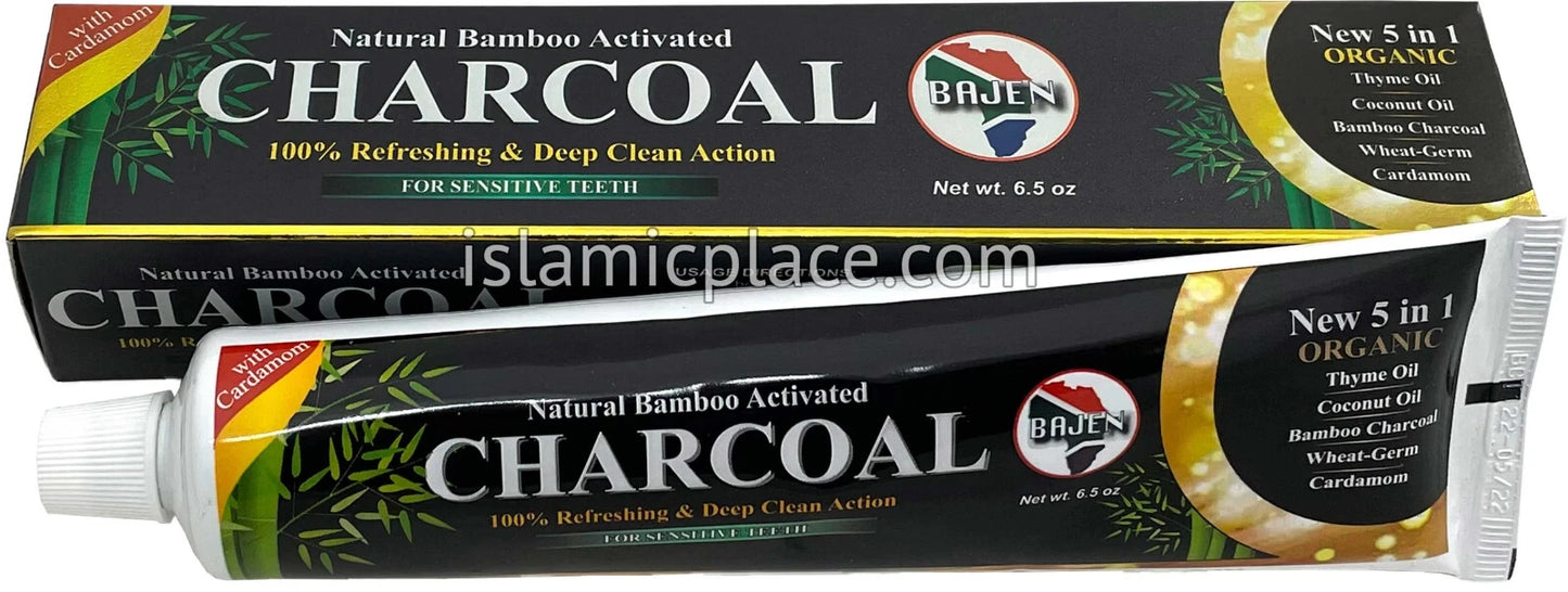 Pasta de dientes de bambú 5 en 1 Essential Palace, sin flúor, - La Tiendita de la Jose