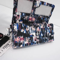 Billetera Larga a Presión Muñeca AC8152 Poliéster Pinceladas - La Tiendita de la Jose