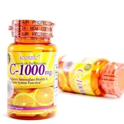 Vitamina C Acorbic C-1000 Mejora la inmunidad - La Tiendita de la Jose
