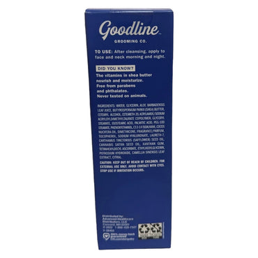 Goodline Grooming Co. - Crema hidratante facial diaria 3,3 fl oz todo tipo de piel