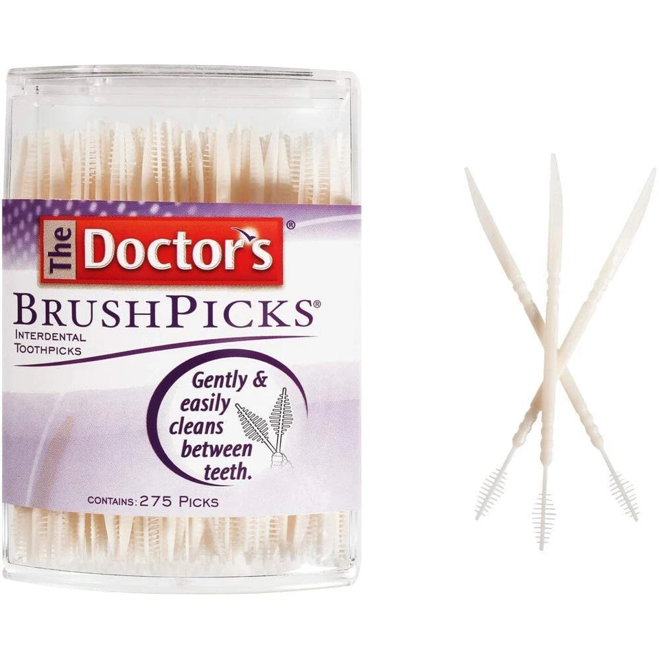 Compartir Palillos de dientes interdentales The Doctor's BrushPicks, 275 púas - La Tiendita de la Jose